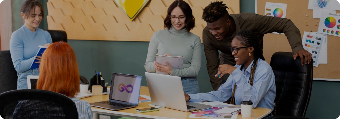 Design Teams approving layout and brand templates