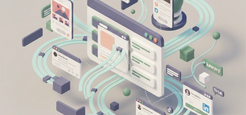 Multi-Platform Publishing - Cross-platform social distribution network