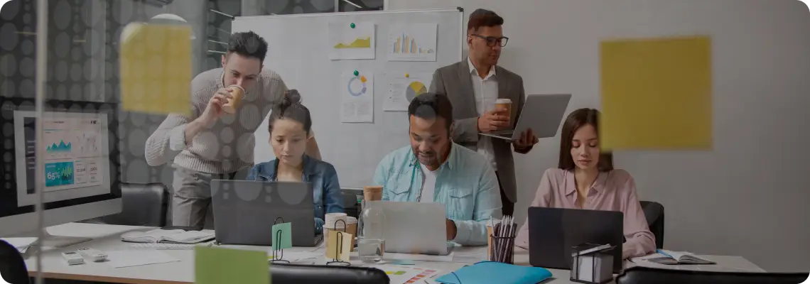 Marketing Teams collaborating on social calendars